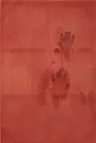 Erica Mahinay, No past or future, but still, duration. No person here. Dry bone and breath. Smooth marble columns. A shudder., 2019, acrylic medium, pigment and thread on dyed silk and poplar