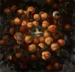 Julie Heffernan, Self-Portrait as Radiant Host, 1996, oil on canvas