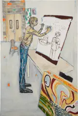 Raffi Kalenderian, Michael, 2004, oil on canvas