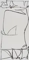 Charles by Aaron Garber-Maikovska, 2013, ink and acrylic on archival gator board mounted on aluminum, sold Feb 2025