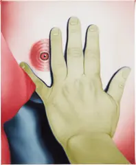 Jenny Morgan, Touch Study, 2019, oil on canvas
