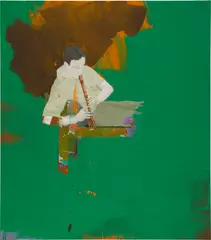 Thomas Eggerer, Thirsis, 2009, acrylic on canvas