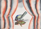 Francesco Clemente, Jodhpur XII, 2001, Watercolor, on wove paper, framed