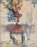 Jake and Dinos Chapman, Young girl with the spinal column I from the series Exquisite Corpse
