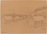 Diego Rivera, Untitled, 1956, pencil on paper