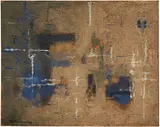 Zilia Sánchez Domínguez, Untitled, 1960, oil and wood pulp on Masonite