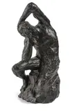 Sandro Chia, Reflective Man, 1985, bronze