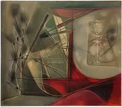 Jimmy Ernst, Untitled, 1947, oil on canvas