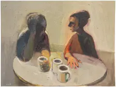 Robert Bechtle, Untitled, 1959, oil on canvas