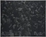 Wayne Gonzales, Cheering Crowd, 2007, acrylic on canvas