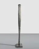 Yves Dana, Figuree dressée, 2014, diabase volcanic rock with pigment