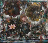 Ellen Gronemeyer, Ich häng an Dir, 2012, oil on canvas