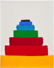 Martin Creed, Work No. 1381, 2012, acrylic on canvas