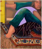 Coady Brown, Reflex, 2021, oil on canvas