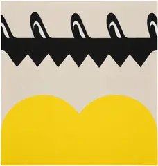 Math Bass, Newz, 2016, gouache on canvas