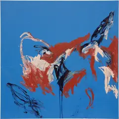 A'Driane Nieves, No. 9, 2021, acrylic and house paint on canvas