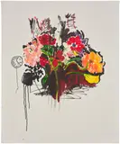 Emily Sundblad, Untitled ("A few women are existing to maintain the surface that heterosexuality is still conceivable"), 2011, oil on canvas