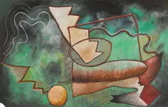 Rolph Scarlett, Untitled, 1940, gouache on paper