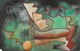 Rolph Scarlett, Untitled, 1940, gouache on paper