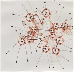 Gabriel Orozco, Untitled, 1999, acrylic, ink and marker on paper