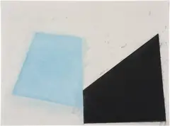 Joel Shapiro, Untitled, 2010, pastel and chalk on paper