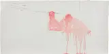 Peter Doig, Untitled, 2001, oil and charcoal on paper