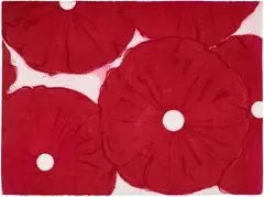 Donald Sultan, Rouge Poppies April 25, 2012, Conté crayon on paper