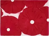 Donald Sultan, Rouge Poppies April 25, 2012, Conté crayon on paper