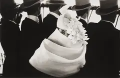 Frank Horvat, Givenchy Hat A, Paris, 1957, gelatin silver print