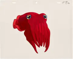 Philippe Parreno, Untitled (study for Anywhen), acrylic on clear plastic film, in 2 parts