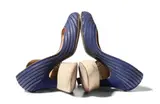 Martin Soto Climent, Dia Shoes, 2009, two pairs of found shoes