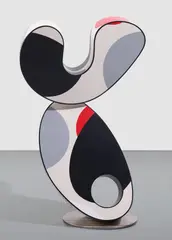 Brad Howe, Geisha, 2007, stainless steel and polyurethane
