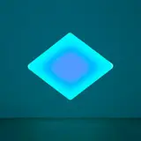 James Turrell, Ariel, 2022, LED light, programming, shallow space