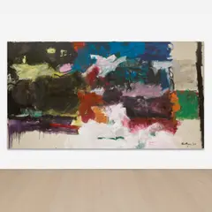 The Fourth by Grace Hartigan, 1959, oil on canvas, sold May 2025