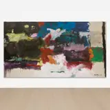 Grace Hartigan, The Fourth, 1959, oil on canvas