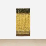 Olga De Amaral, Imagen perdida 27, 1996, handwoven linen and gold leaf