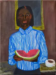 Danielle Mckinney, To Pretend, 2020, acrylic on canvas