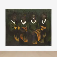 Lynette Yiadom Boakye, Brutality by Any Other Name, 2011, oil on canvas