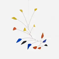 Alexander Calder, Yellows in the Air, 1961, sheet metal, wire and paint