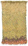 Olga De Amaral, Alquimia 62, 1987, linen, gesso, acrylic, Japanese paper and gold leaf