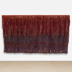 Olga De Amaral, Título desconocido (Unknown title), 1975, wool, cotton and horsehair