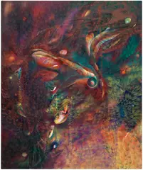 Lucy Bull, Light Rain, 2019, oil on linen