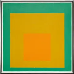 Josef Albers, Study for Homage to the Square: Ripening, 1963, oil on Masonite