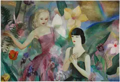 Henriette Wyeth, Fantasy, 1928, oil on canvasboard