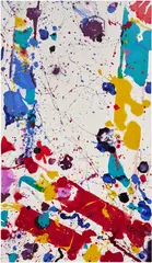 Sam Francis, Untitled (SFP81-81), 1980, acrylic on canvas