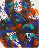 Sam Francis, Untitled (SFP94-66), 1994, acrylic on canvas