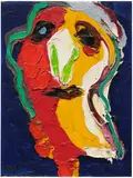 Karel Appel, Halloween, 1973, oil on canvas