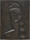 Henri Laurens, Tête de Femme, 1920, bronze