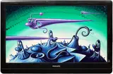 Kenny Scharf, PHILIPS TIME TO GO, 2022, oil on Philips flat screen TV