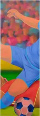 Ana Segovia, Loving Me is Like Chewing on Pearls I, 2021, oil on canvas